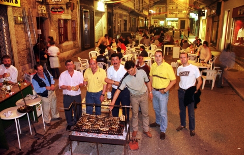 Queimada de San Xoán en Carballo