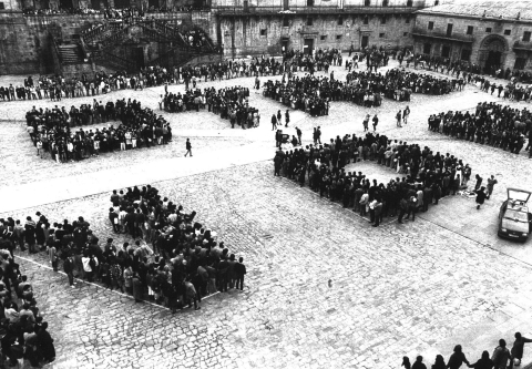 Manifestación contra a OTAN, 1986