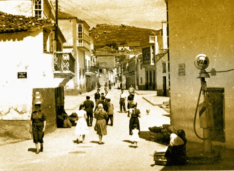 Fotografía Antiga da Travesía de Malpica, 1902